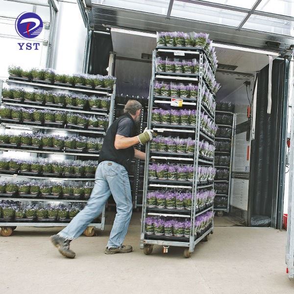 Pp Shelves Nursery Plant Cart